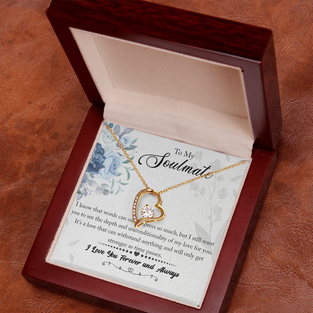 To My Soulmate - Necklace - beautiful gift