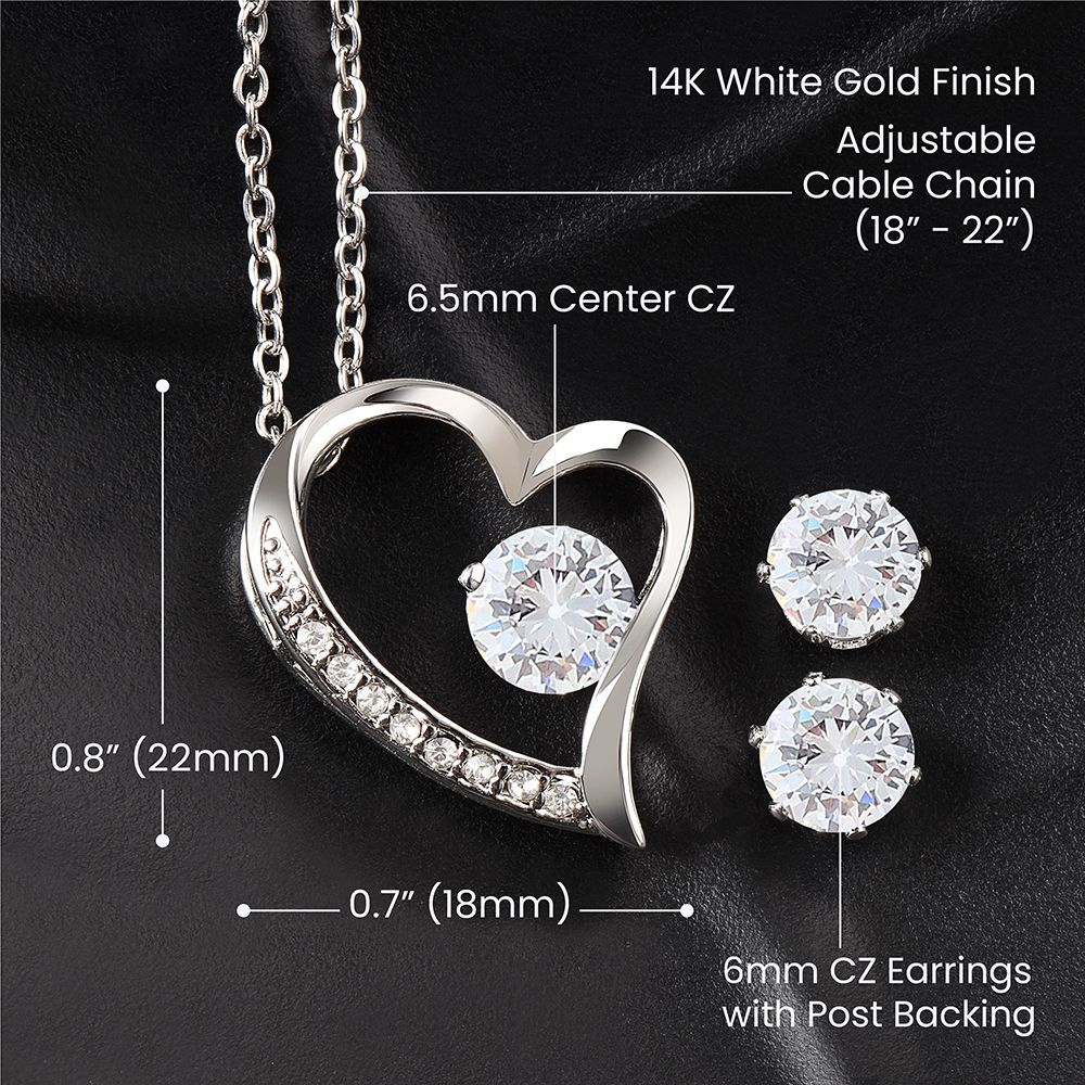 To My Beautiful Nurse Wife -Necklace Gift