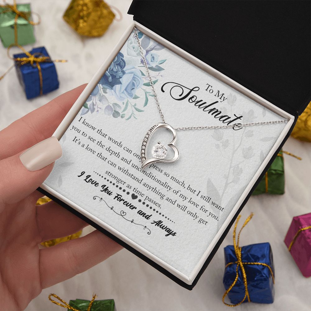 To My Soulmate - Necklace - beautiful gift